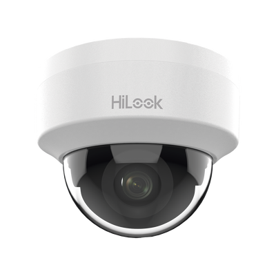 [IPC-D121H-C] HiLook Series / Domo IP 2 Megapixel (1080p) / Lente 2.8 mm (Gran Angular) / 20 mts IR / Interior / PoE / dWDR / H.265+ / ONVIF