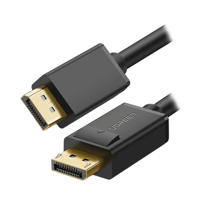[10245] Cable DisplayPort 1.2 Macho a Macho | Longitud 1.50 Metros (4.92 Pies) | Versión DP1.2 | Soporta 4K@60Hz; 2K@144Hz | Soporta 3D | Color Profundo de 8 y 10 Bits | Blindaje Interno Múltiple | Cobre Estañado 28AWG | Botón de Liberación