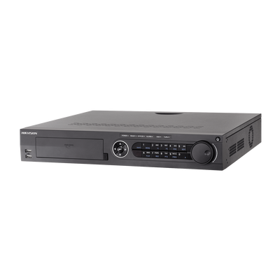 [IDS-7332HQHI-M4/S(S)] DVR 32 Canales TurboHD + 16 Canales IP / 3K Lite / 5 Megapixel Lite / 4 Bahías de Disco Duro / Audio por Coaxitron / AcuSense / POS / Videoanalisis / 16 Entradas y 4 salidas de Alarma