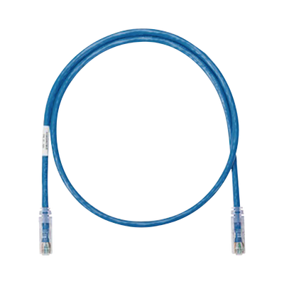 [NK6PC3BUY] Cable de Parcheo UTP Categoría 6, con Plug Modular en Cada Extremo - 1 Metro (3.28 Pies) - Azul