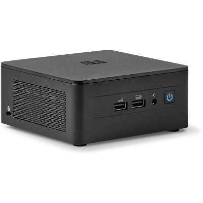 Mini PC NUC Barebone / Core i7-1360P (13 Gen) / Wi-Fi 6E + 2.5GbE / Bluetooth / No incluye Memoria RAM, SSD y S.O. / Incluye fuente