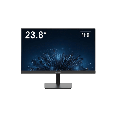 [DS-D5224F2-1V1S/B] Monitor LED FullHD (1080p) de 24 / Ideal para CCTV, Oficina y Hogar / Entrada HDMI-VGA-BNC / Montaje VESA ( 75 X 75) / Uso 24/7 / Backlight E-LED / Ultra Delgado