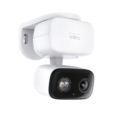 [TAPO-C216] Cámara de Seguridad Wi-Fi PTZ / 2K 3MP (2304x1296) / Visión Nocturna Color con Spotlights / Detección y Seguimiento AI / IP65 / RTSP-ONVIF / Audio Bidireccional / Almacenamiento Local y Cloud