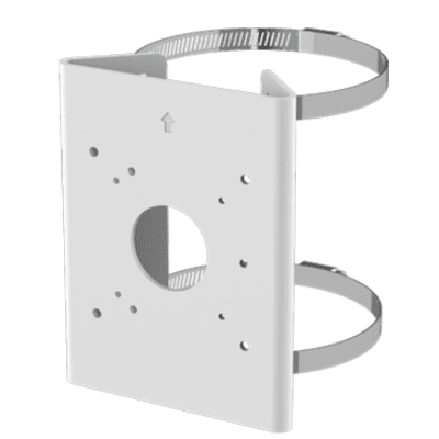 [HA35PLM01] Soporte para Poste Serie 35 / Material Aluminio + Acero Inoxidable / Capacidad de Carga Máxima 4 kg / Compatible con Accesorios Honeywell / Para Cámaras de Seguridad Exteriores
