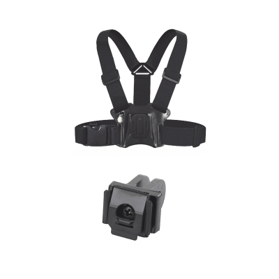 [DSMH1711/K] Kit de Arnes de Pecho y Adaptador para Body Cam HIKVISION / Compatible con DS-MH2311 y DS-MCW406.