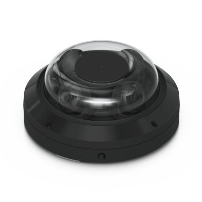 [UVC-AI-MS-4-B] Cámara Multisensor AI de 32 MP con 4 Lentes Ajustables, Zoom Óptico 2.33×, Cobertura IR 360°, Motor AI Multi-TOPS y Alimentación PoE++ para Monitoreo de Amplia Cobertura