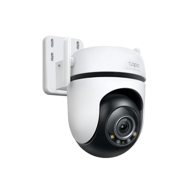 [TAPOC-520WS] Cámara de Seguridad Exterior PTZ Wi-Fi / 2K QHD 4MP (2560×1440) / Visión Nocturna Color Starlight / Seguimiento 360° / IP66 / Detección IA Personas-Mascotas-Vehículos / Audio Bidireccional / Almacenamiento microSD 512