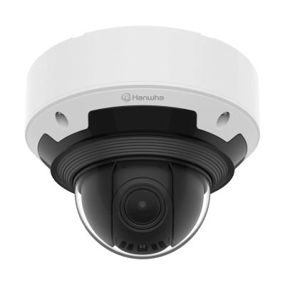 Cámara Domo Exterior Antivandálica AI 4MP / Sensor 1/1.8 CMOS / Zoom Varifocal Motorizado 2.0x (4.6-9.35mm) / WiseIR 30 mts / Inteligencia Artificial Avanzada / Detección Persona-Vehiculo-Matrícula / IP67-IP66-IP6K9K-IK11