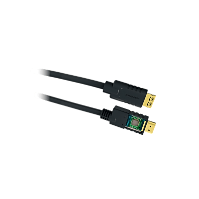 Cable HDMI Activo 4K a 60Hz | HDR, Triple Blindaje, K-Lock | CA-HM (30 mts / 98 ft)