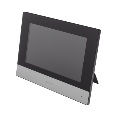 [DS-KH6320-WTE1] Monitor IP WiFi Touch Screen 7 para Videoportero IP / Vídeo en Vivo / PoE Estándar / Apertura Remota / Llamada Entre Monitores / Audio de dos vías / Policarbonato
