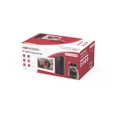 Kit de Videoportero IP / Frente de calle para exterior / 2MP / Lector de Tarjeta MiFARE / Monitor Interior / WiFi / Pantalla de 7 Touch