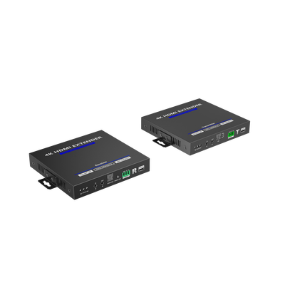 KIT EXTENSOR HDMI 4K@60HZ sobre IP GIGABIT | IPCOLOR | 100m en Conexión Uno a Uno | Salida Loop | IR Bi-Direccional | RS232 | ARC | CERO LATENCIA | Soporta conexión Uno a Muchos/Switch en Cascada