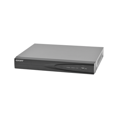 DVR 8 Canales TurboHD + 2 Canales IP/ 2 Megapixel/ 1 Bahía de Disco Duro / H.264+ / 1 Canal de Audio / Videoanálisis