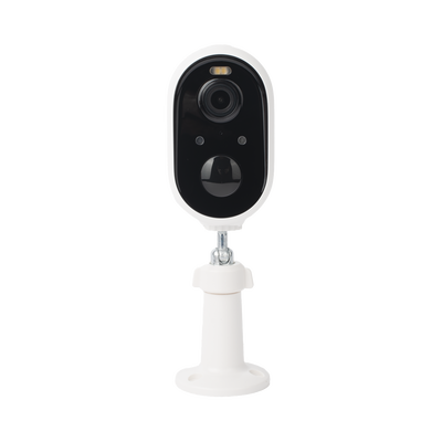 [SCAM3BAT] Cámara IP de Batería (Gran Angular) 3 Megapixel | WiFi | Audio Bidireccional | Batería Recargable 5200 mAh | IP65 |Exterior con Protección| Estadísticas de Energía | Detección de Humanos | Incluye Panel So
