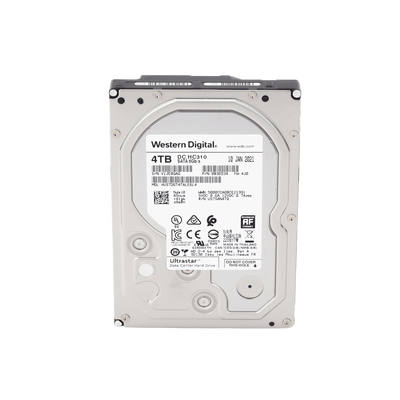Disco Duro Enterprise 3.5 4 TB / Hikvision / 7200 RPM / SATA / Alto Rendimiento / Recomendado para NVRs HIKVISION