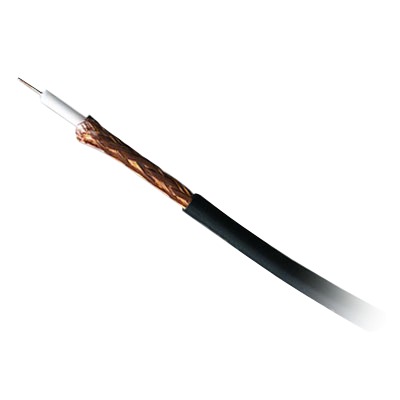[9601] Cable Coaxial RG6, 305 Metros (1000 Pies) RG6, Malla 96%, Hecho en México / Intemperie