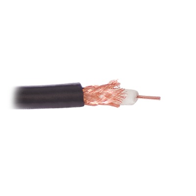 [RG-59U-SYS-COB/1000] RG59 Coaxial / para Video / 305 Metros (1000 Pies) / HECHO EN MÉXICO / Optimizado para HD / Intemperie