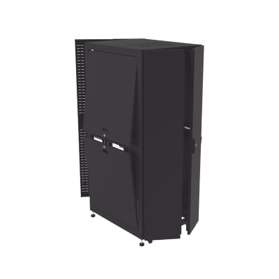 [LP-80100-42UR2] Gabinete para Telecomunicaciones Rack Estándar de 19, 42UR, 800 mm Ancho x 1000 mm Profundidad. Fabricado en Acero, Se envía el Gabinete Armado.