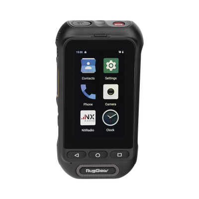 [RG360] RugGear Radio PoC LTE, IP68 Resistente al Agua, Pantalla Táctil 3, Compatible con NXRadio y TASSTA