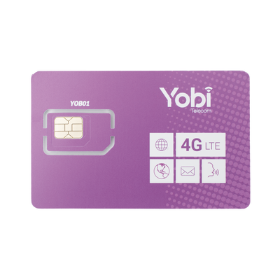 [SIM1GBYOBI] SIM Yobi para dispositivos móviles 3G/4G con recarga de 1GB cada mes durante 1 año de servicio (solo datos)
