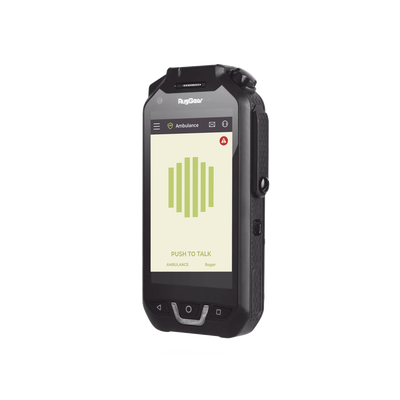 [RG750] Smartphone PoC de alto rendimiento para aplicaciones PTT de misión crítica IP68 resistente al agua