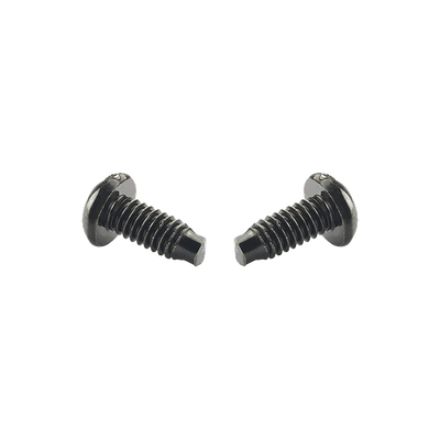 [S1224-C] Tornillo #12-24, 13 mm de largo, para uso con Racks de 2 o 4 postes Panduit, de Acero, Bolsa de 100pz
