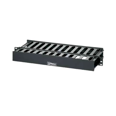 [WMPSE] Organizador de Cables Horizontal PatchLink, Doble (Frontal y Posterior), Para Rack de 19in, 1UR