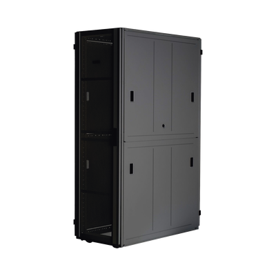 [XGL84222B] Gabinete FlexFusion™ XGL (Light) para Centros de Datos, 42 UR, 800 mm de Ancho, 1200 mm de Profundidad, Fabricado en Acero, Color Negro