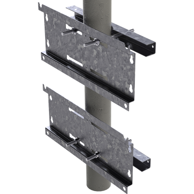 [LP-FORTE-16U-BRA-R2] Herraje para Fijación a Pared, Torre o Poste compatible con LP-FORTE-16UR3 y LP-FORTE-24U-R3