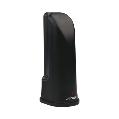 Antena de escritorio tipo cilindro color negra. Cubre las bandas de frecuencia celular. Especial para amplificadores y dispositivos celulares 4G y 3G. Con 1.52 m de cable RG-174 y con conector SMA macho.