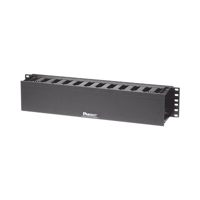 [WMPF1E] Organizador de Cables Horizontal PatchLink, Sencillo (Solo Frontal), Para Rack de 19in, 2UR