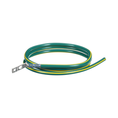 [RGCBNJ660PY] Kit de Jumper para Conexión de Gabinete o Rack de Telecomunicaciones a Barra de Tierra Física, 6 AWG, 1.52 m de Largo