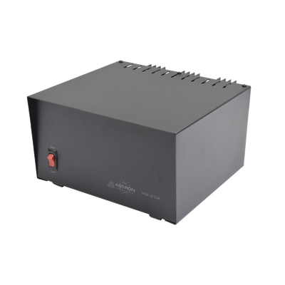 [RS-20A] Fuente de Poder Lineal / 13.8 Vcc 20 A / Regulación Electrónica / Protección Sobrecarga / Disipador Térmico / Radios 50W