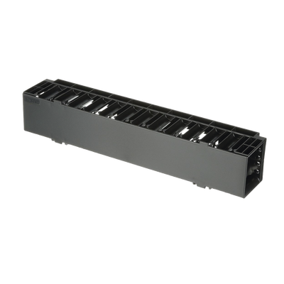[NCMHF2] Organizador de Cables Horizontal NetManager, Sencillo (Solo Frontal), Para Rack de 19in, 2UR