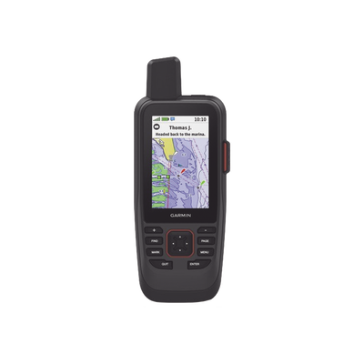 GPS Portátil GPSMAP® 86sci / Pantalla Transflectiva 3 / Resolución 240x400 píxeles / Batería Recargable hasta 35 Horas / Memoria 16 GB / Brújula de Tres Ejes / Compatible con Garmin Connect™ / IPX7 / MIL-