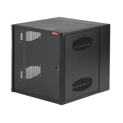 [EWMW362430] Gabinete AccessPlus de 19 UR Montaje en Pared de 19in, Rieles Numerados y Roscados #10-32, Puerta con Ventana de Seguridad, 600 mm de Ancho, 762 mm de Profundidad, Color Negro