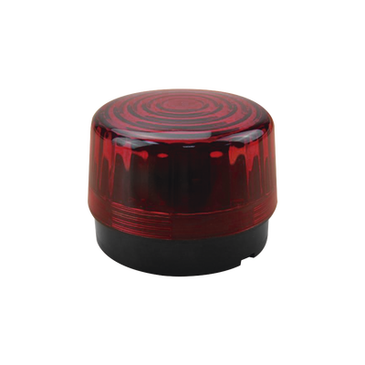 [SF-1301-SAQ] Luz Estroboscópica LED (55) / Patrones de Parpadeo Ajustables / 8 Patrones / Batería de Respaldo / 12-24 Vcc/Vca / Resistente al Clima IP66/IP55