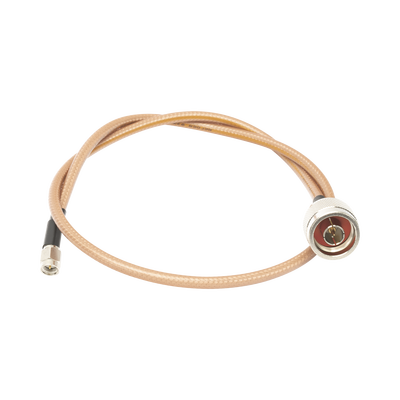 [SN142KSMA60] Jumper con Cable LP142 de 60 cm (23.62 Pulgadas), con Conectores N Macho a SMA Macho (Hasta 8 GHz).