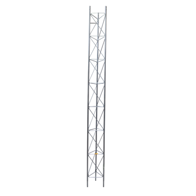 [STZ-35G] Tramo de Torre Arriostrada de 3m x 35cm, Galvanizado por Inmersión, Hasta 45 m de Elevación. Zonas Húmedas.