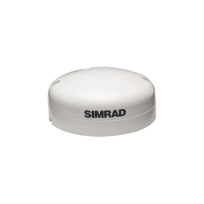 [000-11043-002] Antena GPS Simrad GS25 / Actualización Rápida de Posición / Precisión Consistente / Brújula Magnética Integrada / GPS, WAAS, EGNOS / Diseño Compacto / Resistente al Agua / Conectividad NMEA 2000®