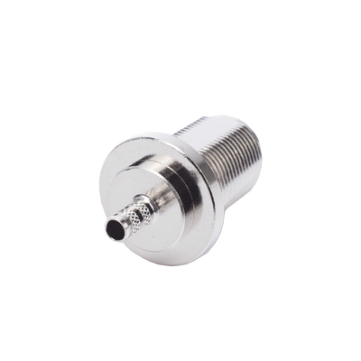 [RFN-1022-8C] Conector N Hembra Hermético, montaje Frontal para panel en 2D Plano.
