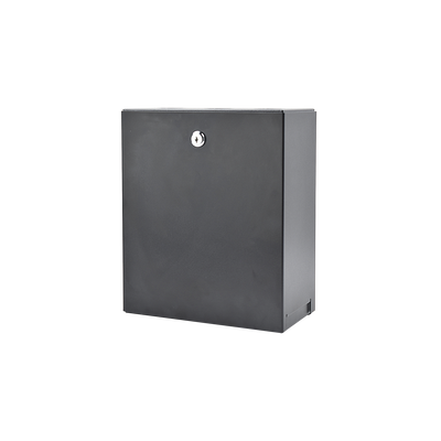 [LP-GPC-24] Gabinete con Punto de Consolidación de 24 Puertos, Compatible con conectores Keystone, Instalación en Pared o techo falso, Se envía el Gabinete Armado.