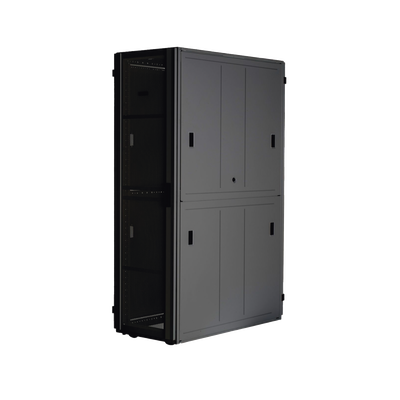 [XGL84812B] Gabinete FlexFusion™ XGL (Light) para Centros de Datos, 48 UR, 800 mm de Ancho, 1070 mm de Profundidad, Fabricado en Acero, Color Negro