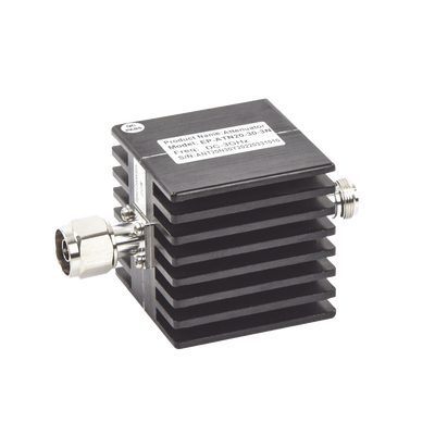 Atenuador en Línea de 30 dB / 20 Watt Máx. / CD-3 GHz / Interiores / N macho - N hembra.