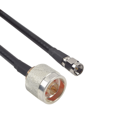 Cable LMR-240UF (Ultra Flex) de 60 cm (23.62 pulgadas) con Conectores N Macho y SMA Macho.