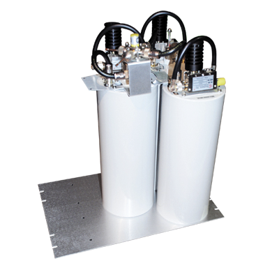 Combinador en Panel para Rack 19 851-869 MHz, 3 Canales (6 Diam.) 500 kHz, 100 Watt, N Hembras.