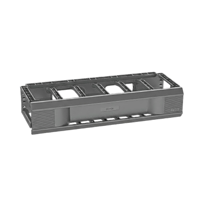 [DCHS2] Organizador de Cables Horizontal CableTek, Sencillo (Solo Frontal), Para Rack de 19in, 2 UR