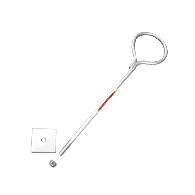 Ancla de Losa o Pared de 90 cm. de 1/2 de Grosor Galvanizado Electrolítico.