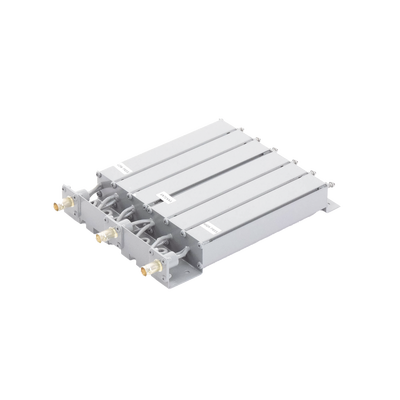 [SYS-4533-3PV2] Duplexer SYSCOM Modificado en UHF, 6 Cav. 470-490 MHz, 50 Watt, 5 MHz Sep. Rechazo de Banda, BNC Hembras.