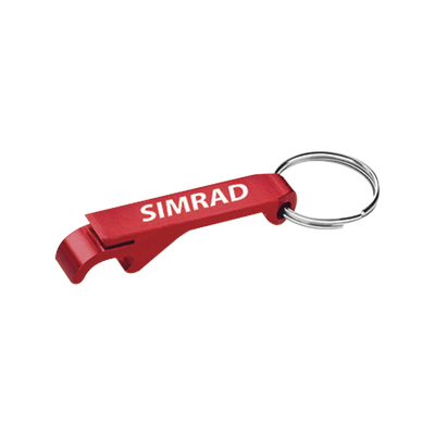 Destapador de aluminio con logo simrad